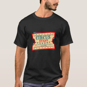 Circus Personeel Evenement Veiligheid Carnaval Gro T-shirt