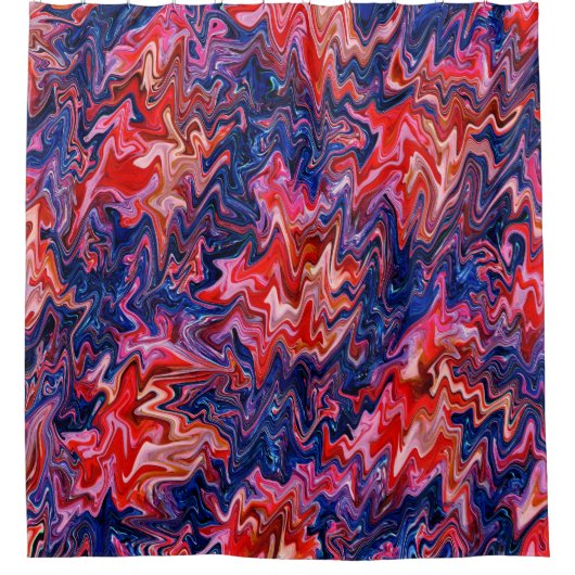 Circus plezier...... douchegordijn (Voorkant)