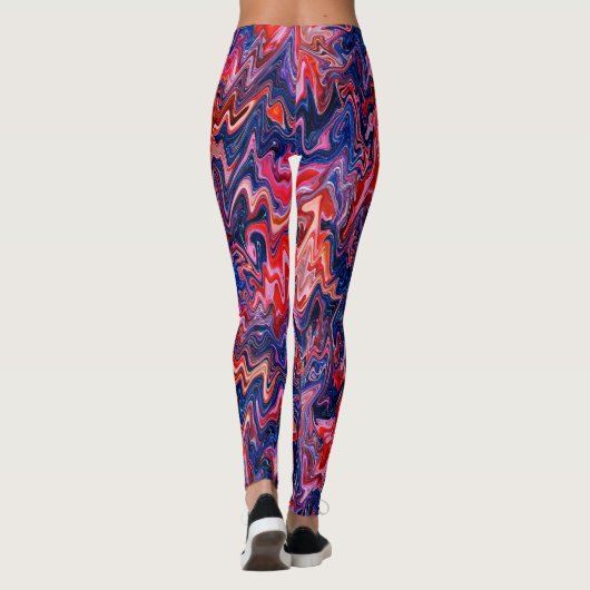 Circus plezier..... leggings (Achterkant)