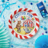 "Circus Plezier" Mooie Dieren & Kermistent Bord (Feest)