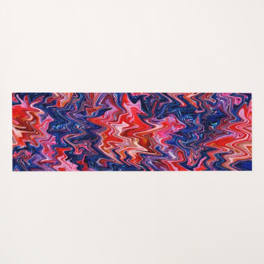 Circus plezier...... yogamat (Achterkant (horizontaal))