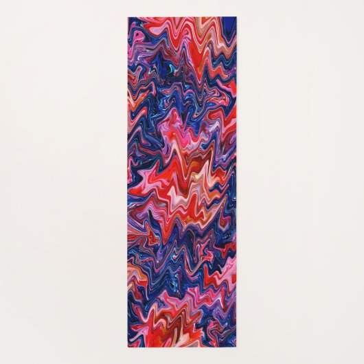 Circus plezier...... yogamat (Achterkant)