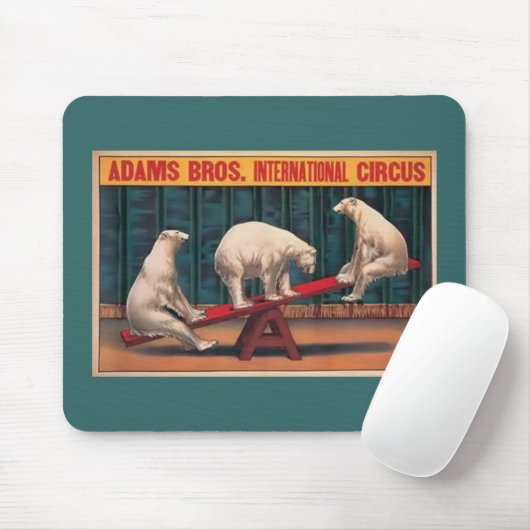 Circus polaire Beren Muismat (Met muis)