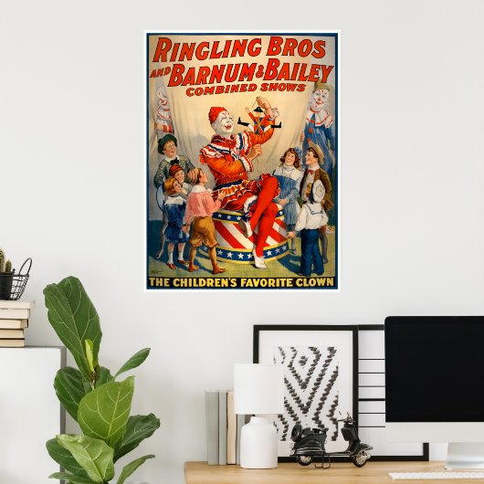  Circus Poster (Thuiskantoor)