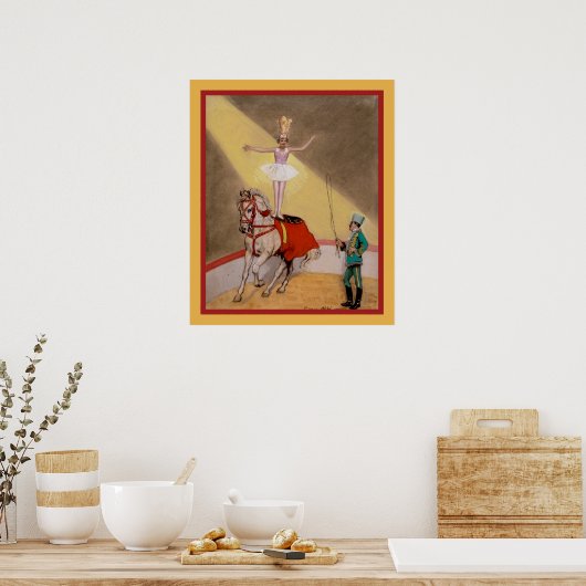  Circus Poster (Keuken)