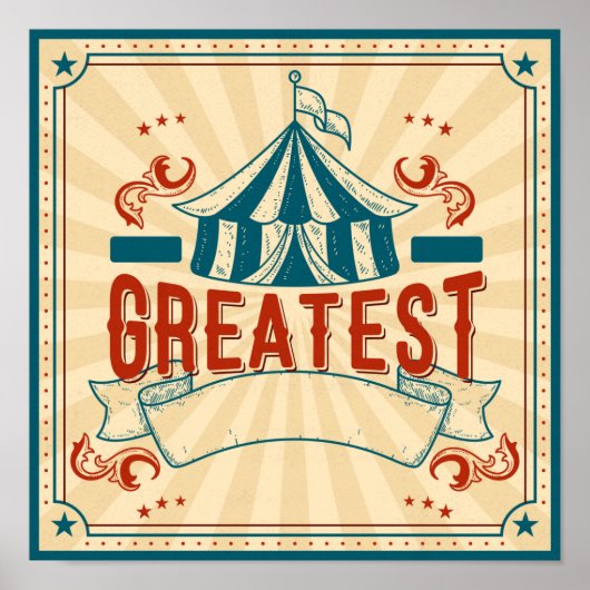 Circus Poster (Voorkant)