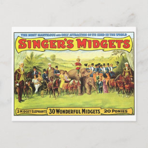 Circus Poster Briefkaart