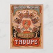 Circus Poster Briefkaart (Voorkant)