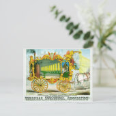 Circus Poster Briefkaart (Staand voorkant)