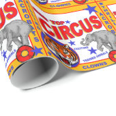 Circus Poster Cadeaupapier (Rol Hoek)