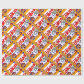  Circus Poster Cadeaupapier (Vlak)