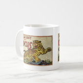 Circus Poster - circa 1930 - in nood Koffiemok (Voorkant links)