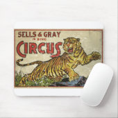 Circus Poster - circa 1930 - in nood Muismat (Met muis)