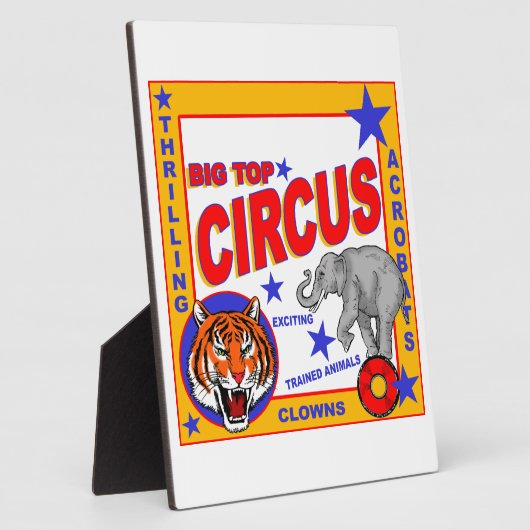  Circus Poster Fotoplaat (Zijkant)
