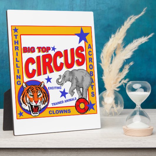  Circus Poster Fotoplaat (Zijkant)
