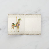  Circus Poster, Giraffe Baby shower (Binnen)