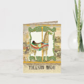  Circus Poster, Giraffe Baby shower (Voorkant)