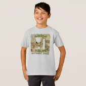  Circus Poster, Giraffe Boy Birthday Party T-shirt (Voorkant volledig)