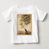  Circus Poster Human Canon Ball circa 1879 (Voorkant)