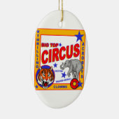 Circus Poster Keramisch Ornament (Rechts)