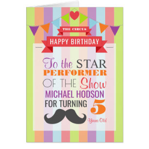  Circus Poster Kinderdag