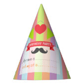  Circus Poster Kinderdag Feesthoedjes (Voorkant)