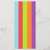  Circus Poster Kinderdagmenu Menu (Achterkant)