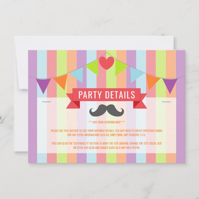  Circus Poster Kinderdagverblijf Detail (Voorkant)