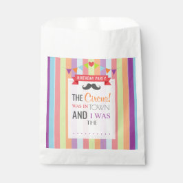 Circus Poster Kindergeboortedag Bedankzakje