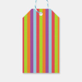 Circus Poster Kindergeboortedag Cadeaulabel (Achterkant)