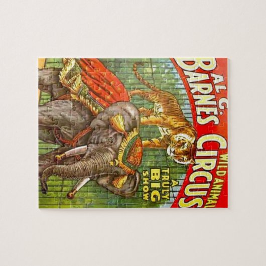 Circus Poster Legpuzzel (Horizontaal)