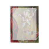 Circus Poster met Acrobat op paard. Notitieblok (Linkerzijde)