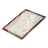 Circus Poster met Acrobat op paard. Notitieblok (Schuin)