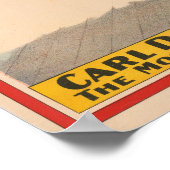 Circus Poster met acrobatische acts, circa 1899. (Hoek)