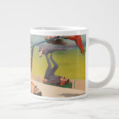 Circus Poster met acrobatische acts, circa 1899. Grote Koffiekop (Rechts)