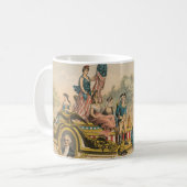 Circus Poster met Parade Float Koffiemok (Voorkant links)