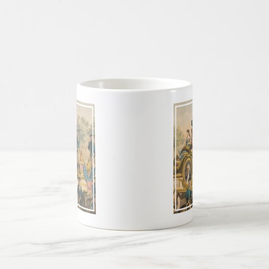 Circus Poster met Parade Float Koffiemok (Center)