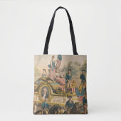  Circus Poster met Parade Float Tote Bag (Voorkant)