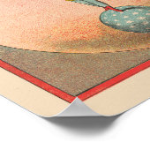 circus Poster met scènes van acrobatiek (Hoek)