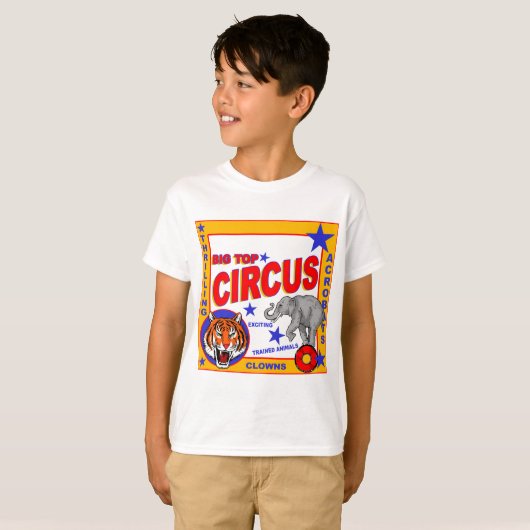  Circus Poster T-shirt (Voorkant volledig)