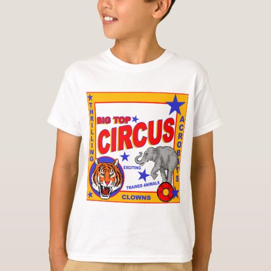  Circus Poster T-shirt (Voorkant)