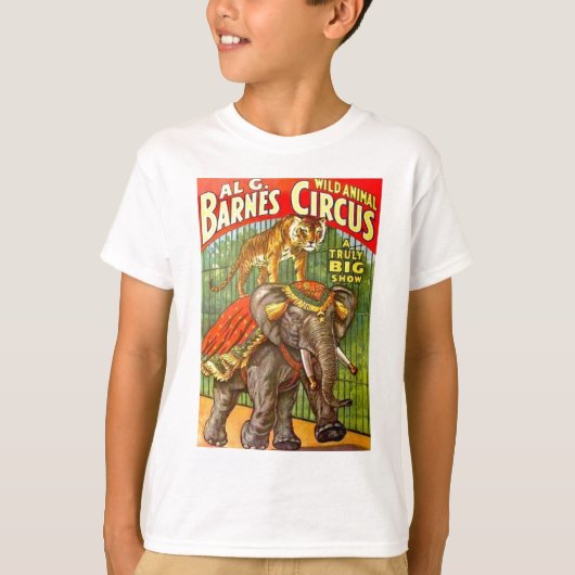 Circus Poster T-shirt (Voorkant)