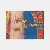  circus Poster tonen hoge draad acrobaten Fleece Deken (Voorkant (Horizontaal))
