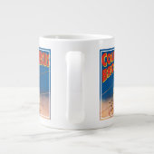  circus Poster tonen hoge draad acrobaten Grote Koffiekop (Achterkant)