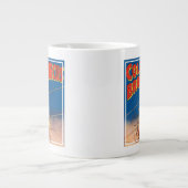  circus Poster tonen hoge draad acrobaten Grote Koffiekop (Voorkant)