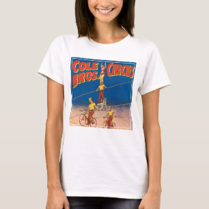 circus Poster tonen hoge draad acrobaten T-shirt