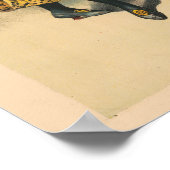 Circus Poster toont vrouwen in nationale kostuum (Hoek)