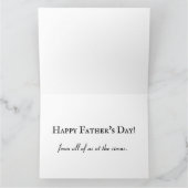 Circus Poster Vaderdag Kaart (Binnen)