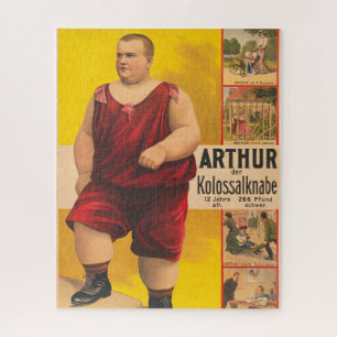 circus Poster van Arthur het kolossale Kind Legpuzzel
