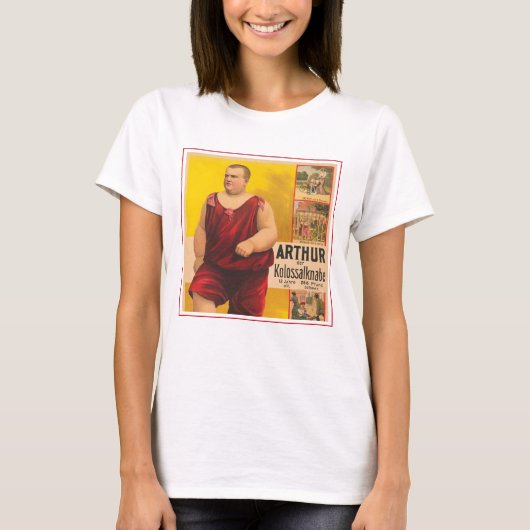  circus Poster van Arthur het kolossale Kind T-shirt (Voorkant)